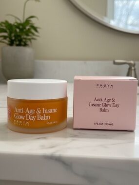 New. Never opened Frøya Anti-Age and Insane Glow Day Balm
